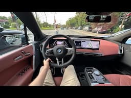 New BMW iX Facelift 2025 Test Drive POV