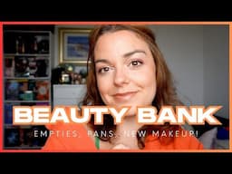 April Beauty Bank | empties, new makeup & pans