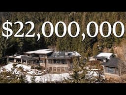 Inside This $22,000,000 Whistler Ultra Private Mountain Estate