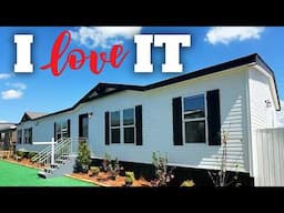 THEY BUILT IT RIGHT! NEW mobile home with OUTSTANDING design! Prefab House Tour