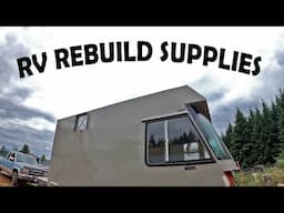 Supply Run For My RV Rebuild Project