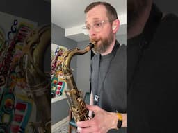 Gotta remember to smile these days more than ever. (Little less reverb today) 😅 #saxophone #jazz