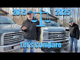Upgrading From A 2015 Ford F150 To A 2025 Super Duty.  Features, Capacity, Prices, And More