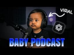 Viral Baby Podcast Reels Kaise Banaye – Free Tools Se!