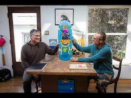 A meeting of the minds... Natas Kaupas & Todd Francis for Skate Shop Day 2025.