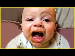 No more, thanks! Funniest Baby Refuses To Eat || Peachy Vines
