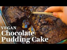 Watch Me Veganize a Viral CHOCOLATE PUDDING CAKE! 🤩 Ooey, Gooey, Chocolatey Goodness!