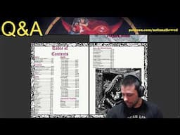 🔴DM Live Q & A! Making D&D Content!