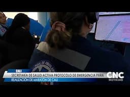 Simulacro de salud previo a Maratón de Cali