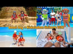 Our Family Vacation In Cancun Mexico! |Beach Day + Nickelodeon Universe