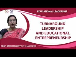 Turnaround Leadership and Educational Entrepreneurship