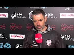 Tiernan Lynch critical of penalty decision after Derry defeat to Bohs