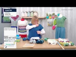 Yarn Lane–07/03/2022–Woolly Chic Kielder Knitted & Harmony Of Leaves Crochet Tops with Helen Ingram