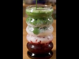 Cherry Vanilla Matcha Latte