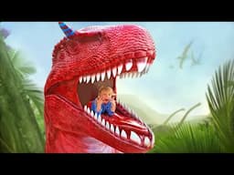 Little girl found Dinosaur egg in amusement Park / New series