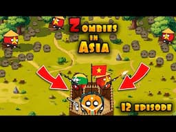 Zombies in Asia - Outpost: What happened to the survivors? ( Countryballs )