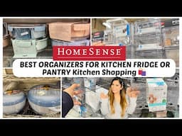 Best Organizers For Kitchen Fridge & Kitchen Pantry, Home Sense Shopping, Dinner Routine Daily Vlog