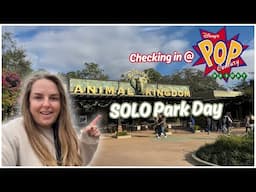 Animal Kingdom SOLO Morning & Pop Century Check-in