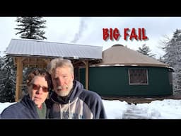 We had to move out | BIG FAIL on our off-grid home build | Rocket Mass Heater Part 8