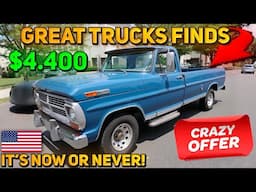 20 Magnificent Classic Trucks Available on Facebook Marketplace! Unique Cheap Trucks!