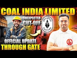 ⚡🚀COAL INDIA GATE CUT-OFF 2025 OUT! | Shocking Drop? | Official Update You Can’t Miss! 🔥💯