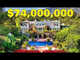 Inside A $74 Million Historic Mega Mansion in Montecito