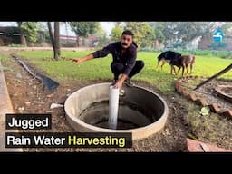 Jugaad Rain water Harvesting pit, Greywater, Part 2