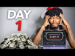 Turning $1k into $100k faceless YouTube channel challenge | Ep 1