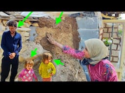 From insulating the shelter to helping Hamed's sad cry