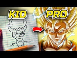 Pro Artist Redraws Your Dragon Ball Art