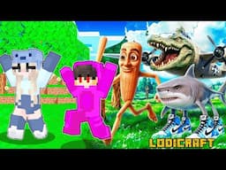 I Found a Brain Rot Secret World in Minecraft (TAGALOG)