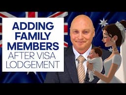 Australian Immigration News. Adding children and spouses to lodged applications + more