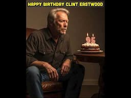 Wishing a Happy 95th Birthday to Clint Eastwood
