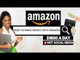 NEW!! $1800 A Day With Amazon As A WOMAN (Global Opportunity)