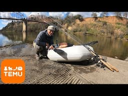 New Raft, New Adventure, New Challenge - Testing the $265 Temu Boat!