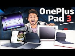 OnePlus Pad 3 Unboxing in ಕನ್ನಡ⚡️Snapdragon 8 Elite, 8 Speakers, LCD LTPS, 12,140mAh + 80W