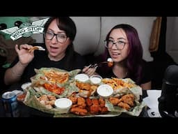 WINGSTOP MUKANG | GARLIC PARM, HOT HONEY RUB