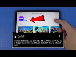 How to DOWNLOAD FORTNITE on iPad (EASY METHOD) 2025