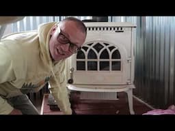Wood Stove Installation For Our Off-Grid Home | Duravent Thru Wall Kit