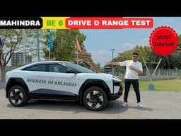 Is it ACTUALLY 600 km? Testing the Mahindra BE6's TRUE Range |