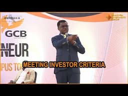 MEETING INVESTOR CRITERIA