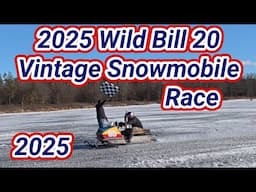 The Wild Bill 20 Vintage Snowmobile Race, 2025