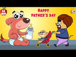 Dog vs Rats: Father's Day Special | Doggy Don | Rat A Tat 1 Hour Non-Stop | Funny Cartoon | Chotoonz