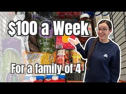 $350 a Month for a family of 4 | Budgeting and Recipes
