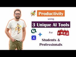 Best FREE AI Tools to Boost Productivity for Students and Professionals