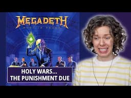 First time hearing MEGADETH! Vocal Coach Reacts to "Holy Wars... The Punishment Due"