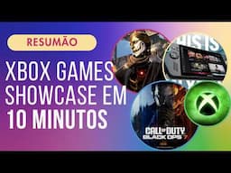 30 JOGOS em DEZ minutos! - RESUMO da XBOX GAMES SHOWCASE