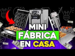 10 MÁQUINAS Que Puedes Comprar ONLINE Para INICIAR Tu NEGOCIO Desde CASA