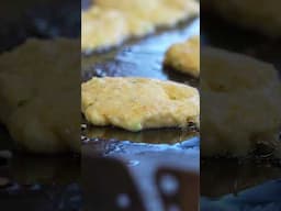 Leftover mashed potatoes? Make crispy, cheesy cakes just like The Hungry Hussey’s mama did!