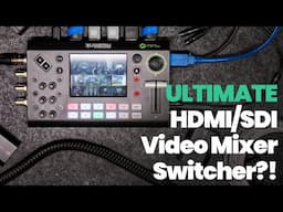 Multi Camera Video Switcher - RGBLink Mini ISO - SDI HDMI PTZ REC Vertical Streaming